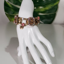 Load image into Gallery viewer, Bedazzled Leopard Bracelet