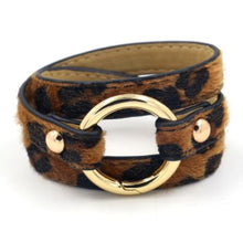 Load image into Gallery viewer, Leopard Wrap Bracelet