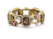 Load image into Gallery viewer, Bedazzled Leopard Bracelet
