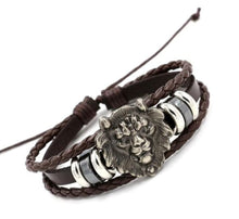 Load image into Gallery viewer, Lion Head Bracelet